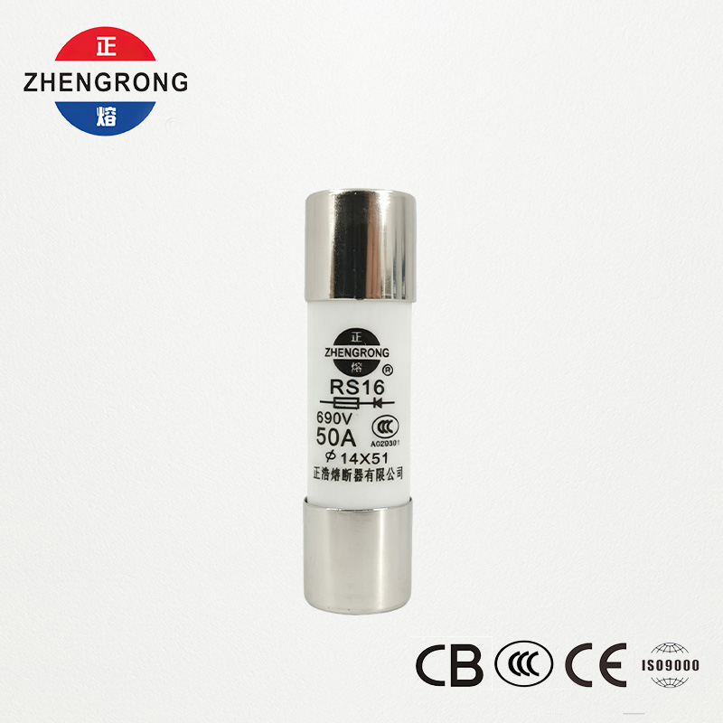 Cầu chì công suất đứt cao 14 * 51mm 500V 50A RS16