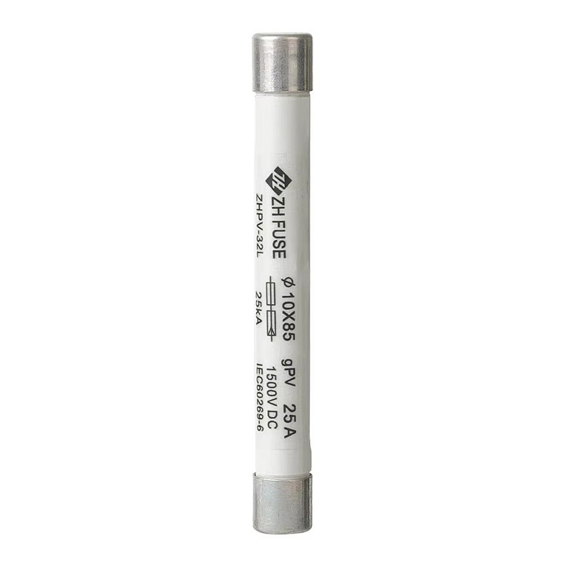 Liên kết cầu chì năng lượng mặt trời 1500V DC 25A 10x85mm