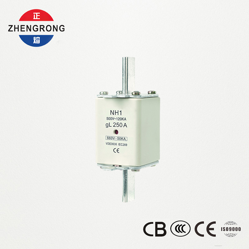 Liên kết cầu chì được chứng nhận CE & IEC NH1 500V 250A Công suất cắt cao