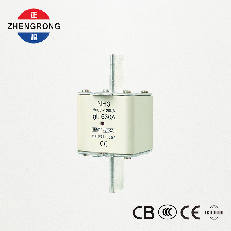 Liên kết cầu chì được chứng nhận CE & IEC NH3 660V 630A Khả năng cắt cao