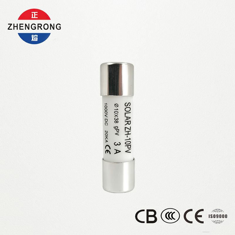 Các liên kết cầu chì đặt lại bảng điều khiển năng lượng mặt trời 10 * 38 3A tùy chỉnh cho quang điện