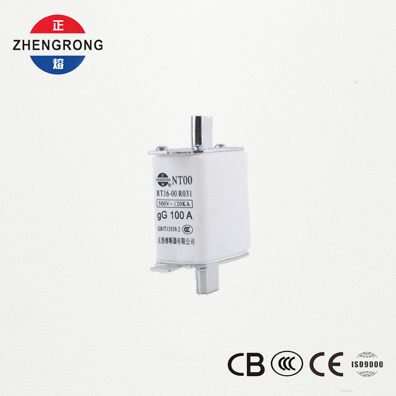 Cầu chì công suất ngắt NT00 100A - Liên kết cầu chì gG gốm 500V 120kA