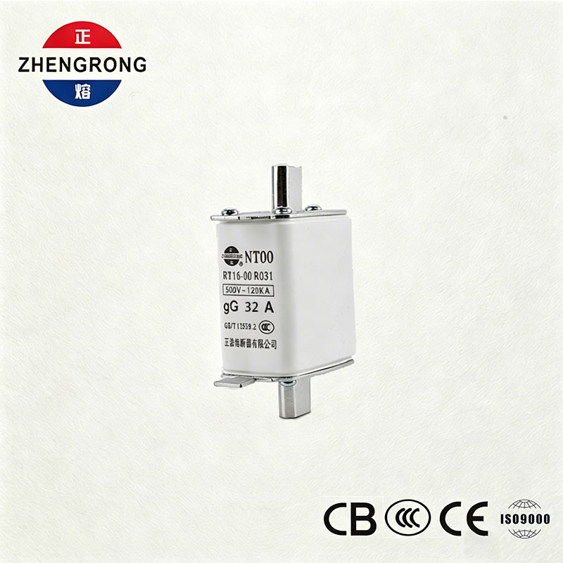 Công suất cắt cao Cầu chì NT00 32A - Liên kết cầu chì gG gốm 500V 120kA