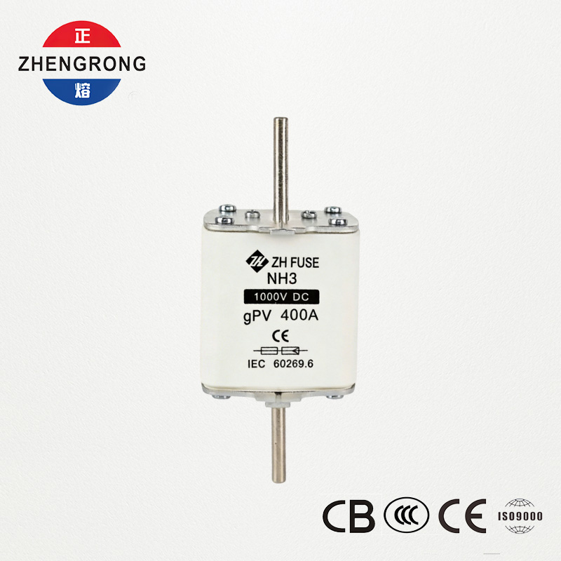 Cầu chì NH3 1000V DC 400A gPV cho hệ thống quang điện mặt trời