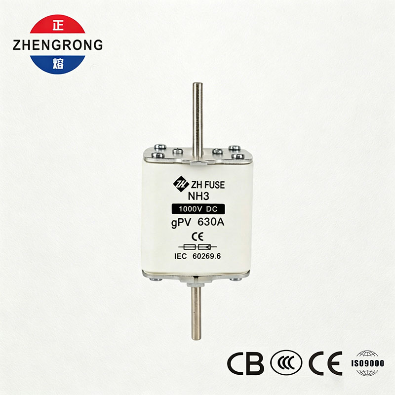 Cầu chì NH3 1000V DC 630A gPV cho hệ thống quang điện mặt trời