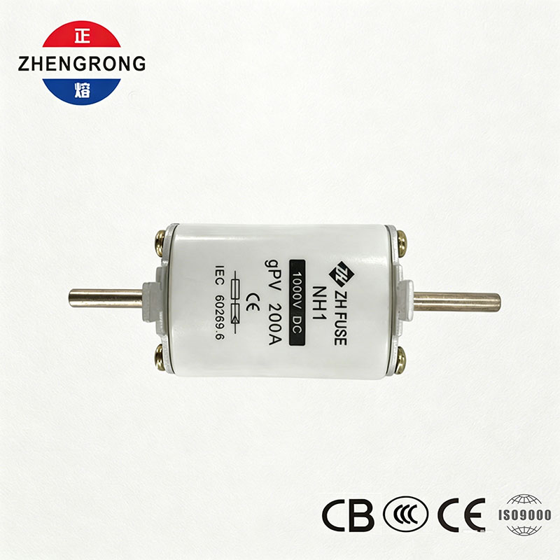 Cầu chì PV DC NH1 200A 1000V | CE & IEC 60269.6 được phê duyệt cho mảng năng lượng mặt trời
