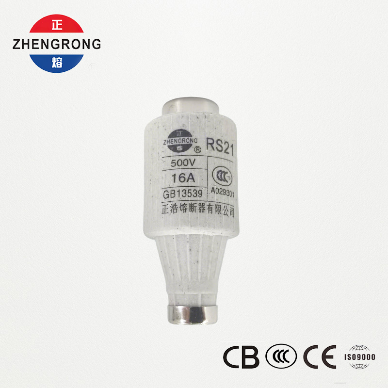Cầu chì loại trục vít tác động nhanh RS21 16A 500V