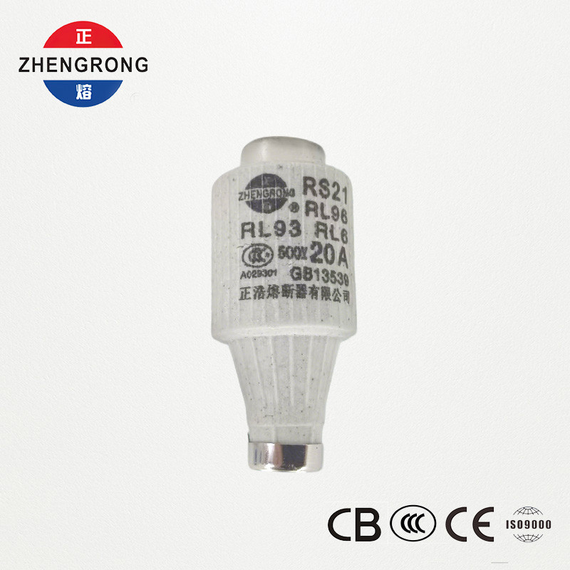 Cầu chì loại trục vít tác động nhanh RS21 20A 500V