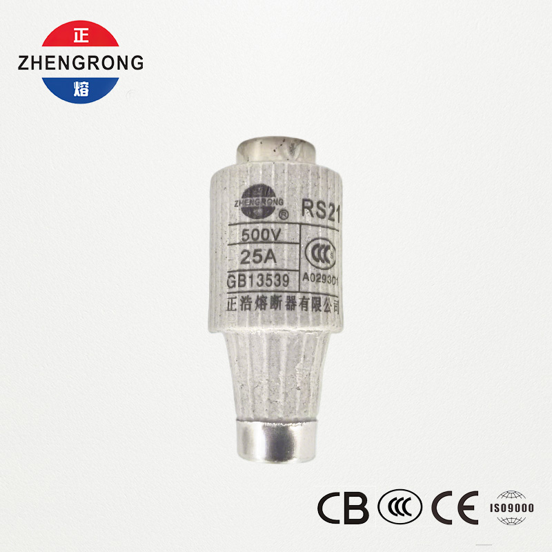 Cầu chì loại trục vít tác động nhanh RS21 25A 500V