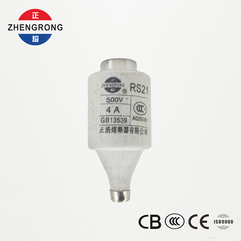 Cầu chì loại trục vít tác động nhanh RS21 4A 500V