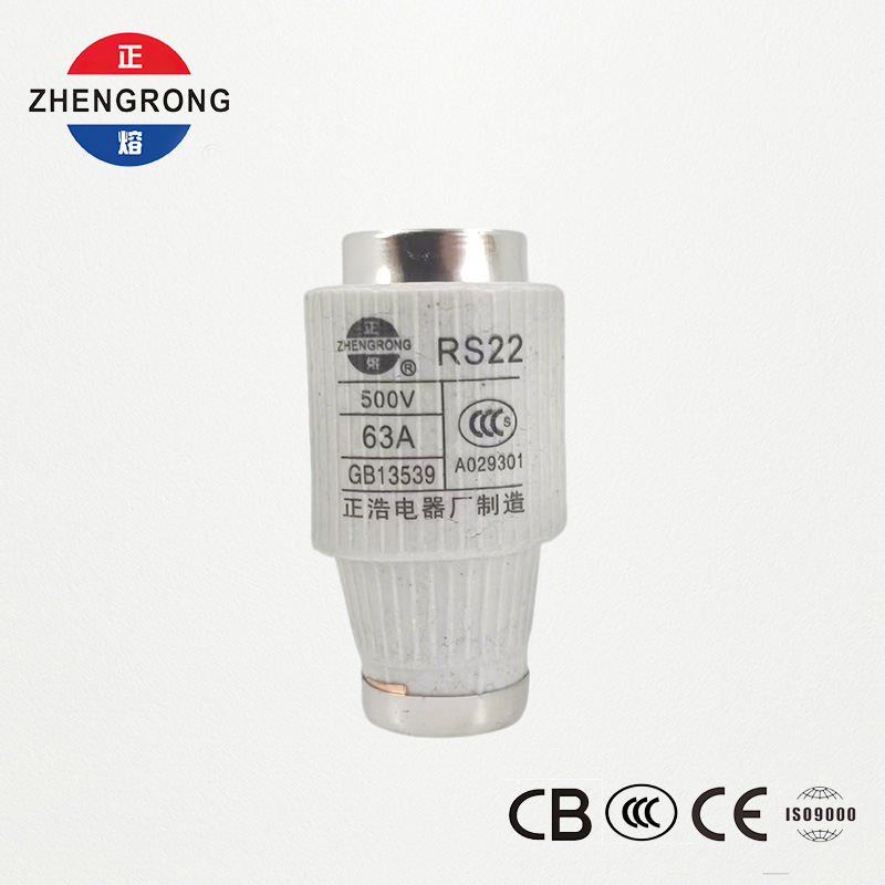 Cầu chì loại trục vít tác động nhanh RS22 63A 500V | Bảo vệ chất bán dẫn