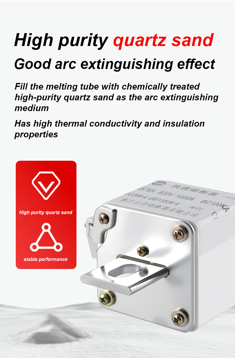 Liên kết cầu chì RS76A 600V 100A BC100KA