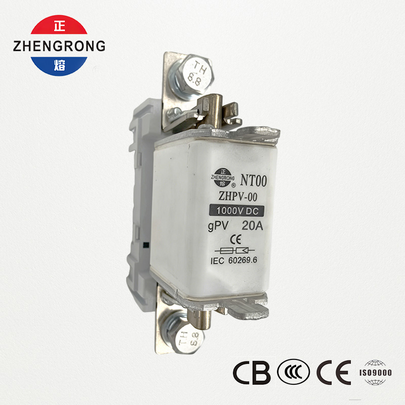 Cầu chì bảo vệ quang điện ZHPV-00 20A 1000V DC - Được chứng nhận CE