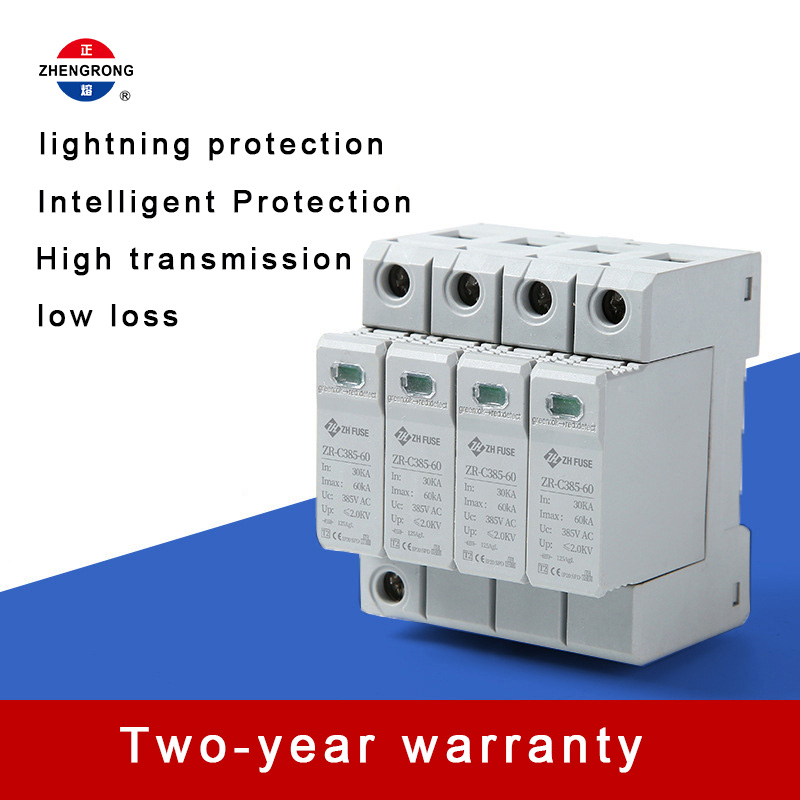 Thiết bị bảo vệ chống sét AC ZR-C385-60 4P (SPD)